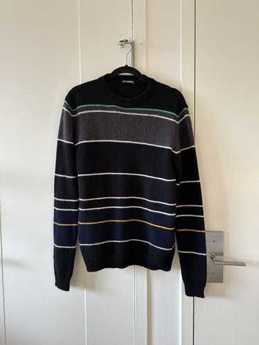 Raf Simons Raf Simons Wool/Mohair Blend Striped Sw