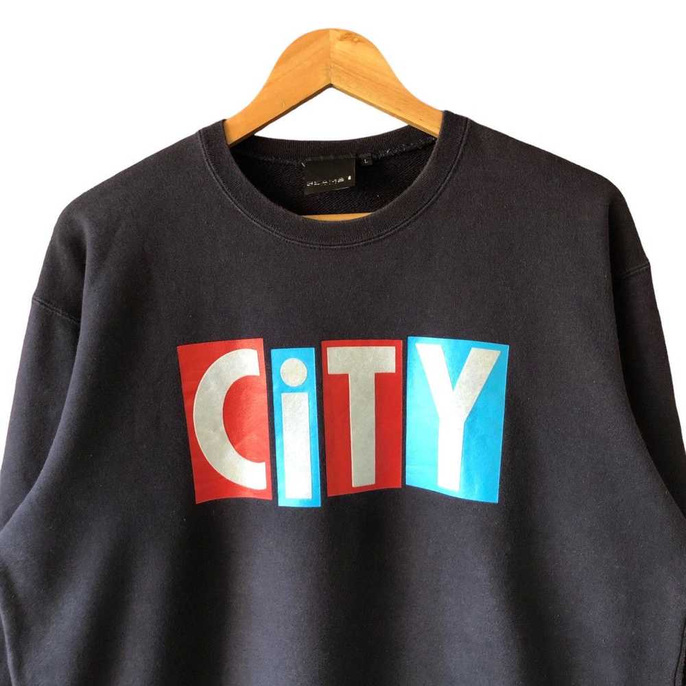 Beams Plus Beams Plus City Spell Out Big Logo Blu… - image 3