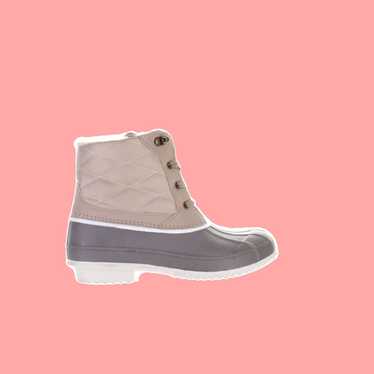 Khombu Khombu Zany Duck Collection Gray Ankle Boot