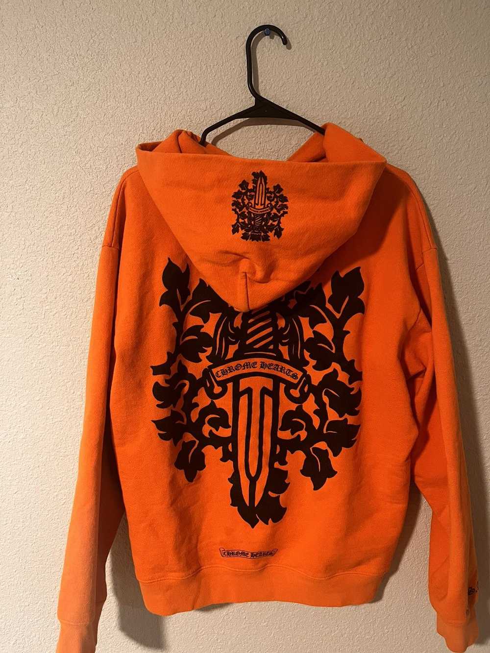 Chrome Hearts Chrome Hearts Dagger Logo Hoodie - image 2