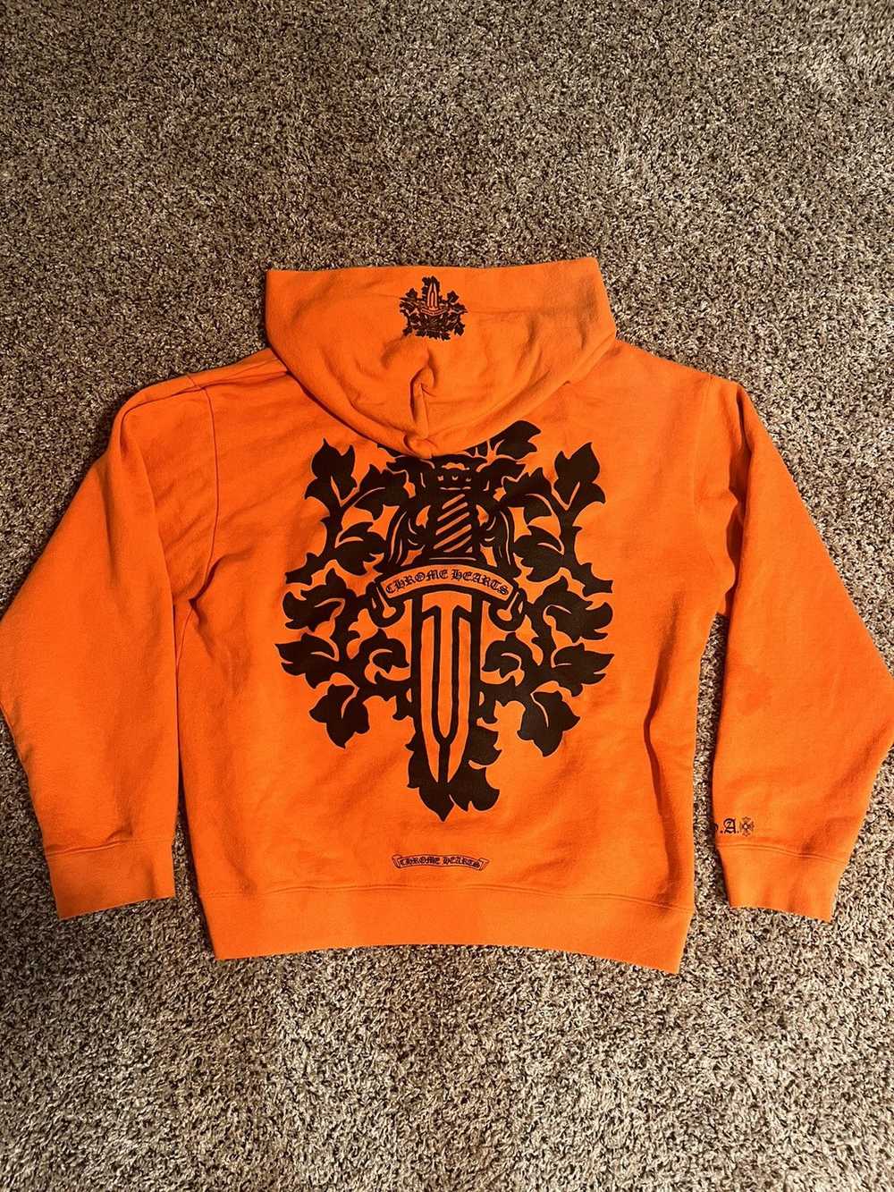 Chrome Hearts Chrome Hearts Dagger Logo Hoodie - image 9