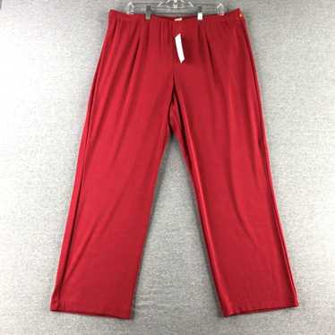 Vintage Red Slinky Chino Travelers Straight Chico… - image 1