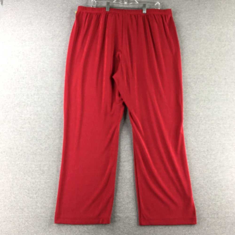 Vintage Red Slinky Chino Travelers Straight Chico… - image 7