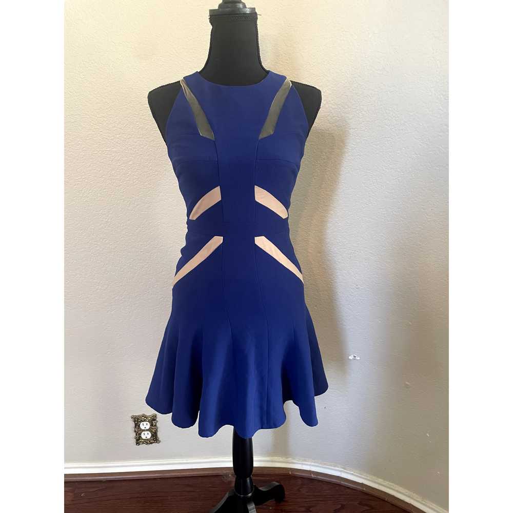 BCBG Cobalt Blue Dress Size 0 - image 2