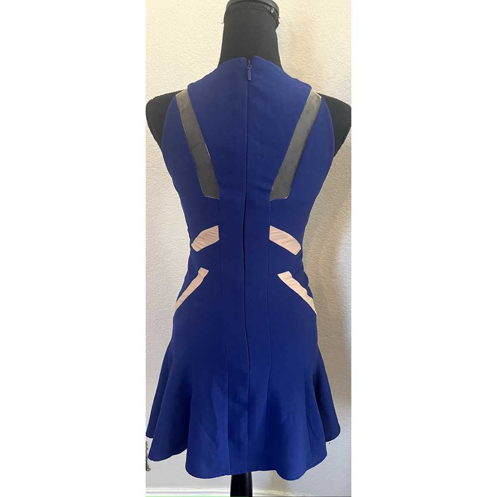 BCBG Cobalt Blue Dress Size 0 - image 3