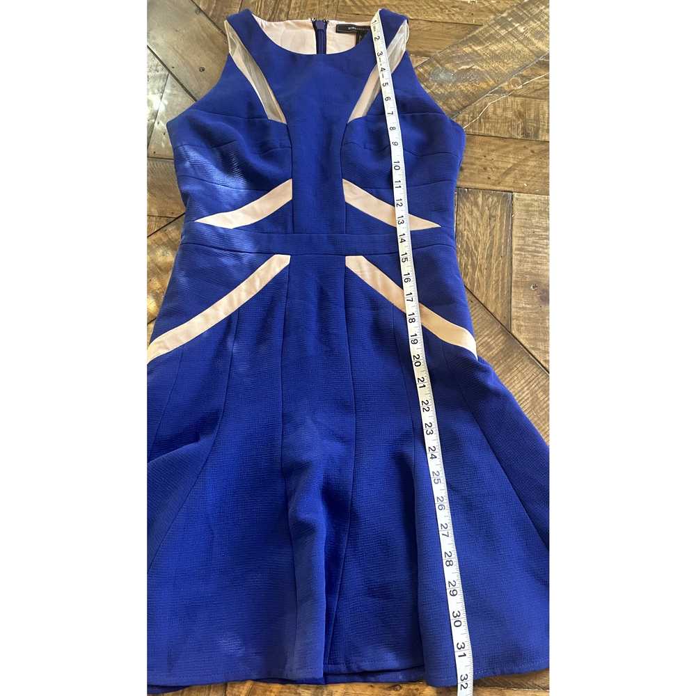 BCBG Cobalt Blue Dress Size 0 - image 4