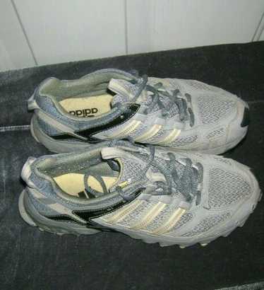 athlete Adidas Adiprene Gray Black Women's Lace Up Athletic S… - Gem