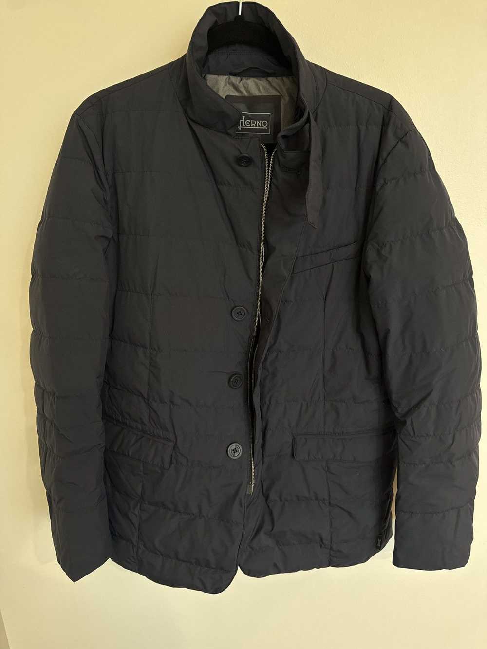 Herno Navy Herno Light Jacket (Gortex) - image 10