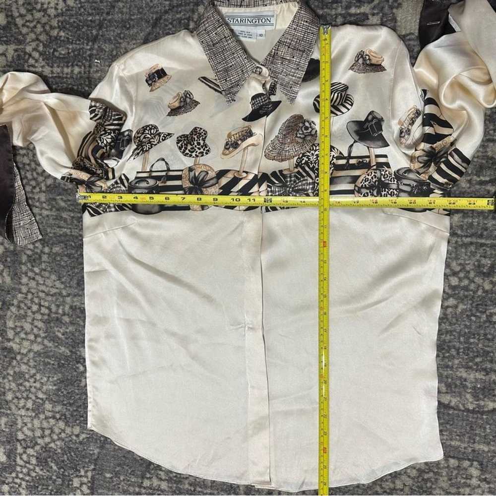 Non Signé / Unsigned Silk blouse - image 6