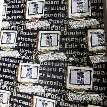 Silk Computer Graphics Software Nerd Geeks Tab Ed… - image 1