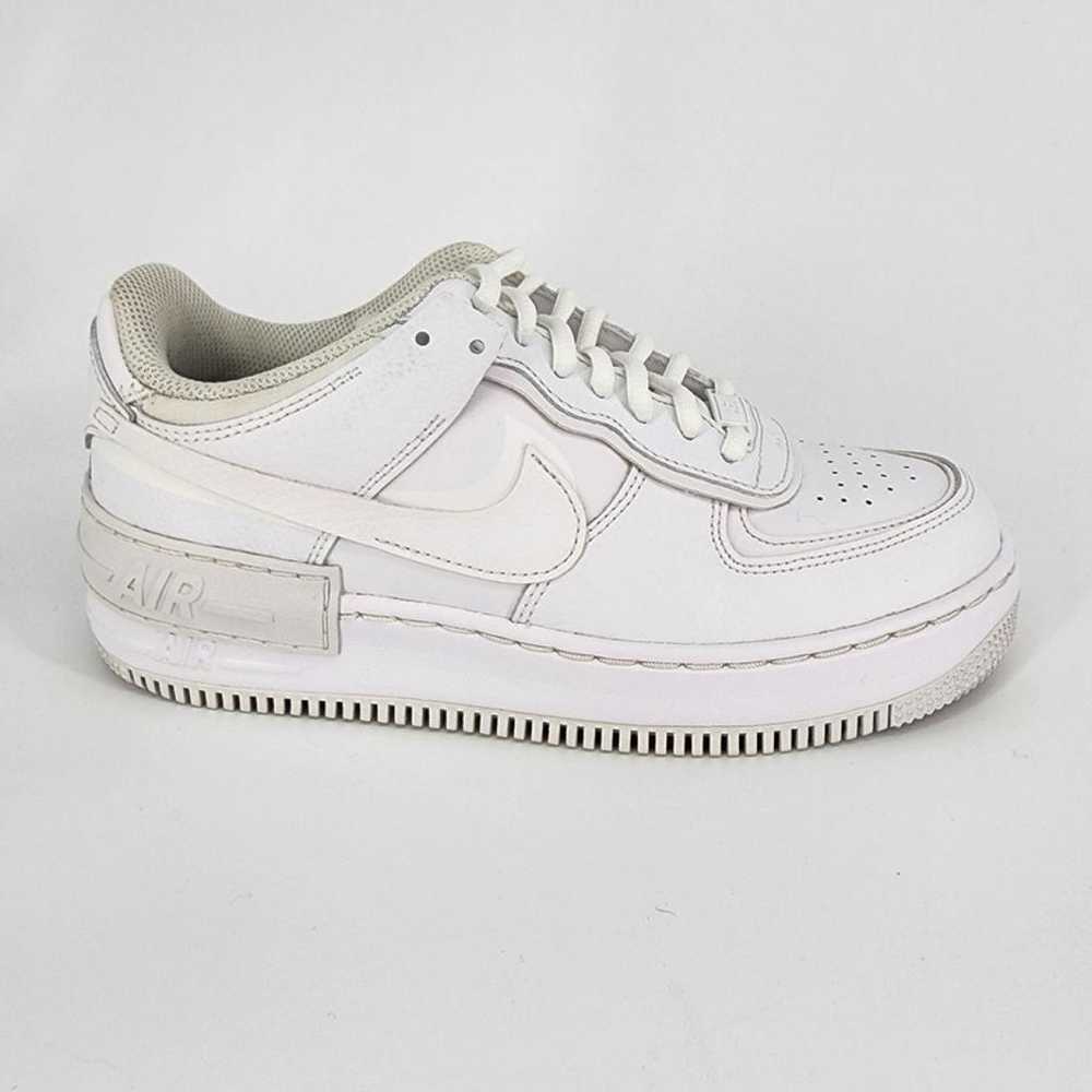 Nike Air Force 1 leather trainers - image 3