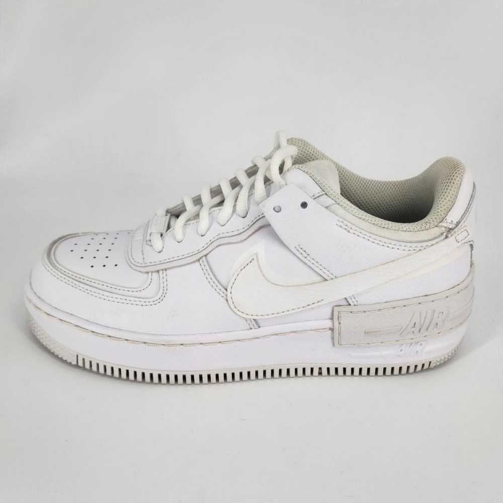 Nike Air Force 1 leather trainers - image 5