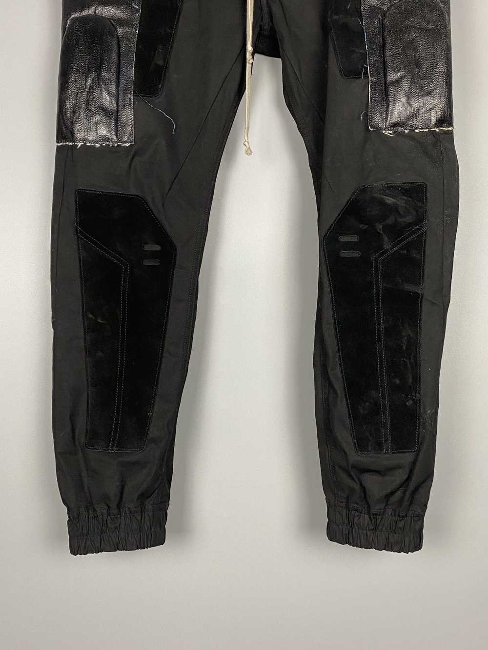 Rick Owens FW19 ‘LARRY’ Runway Black/Black Suede … - image 2