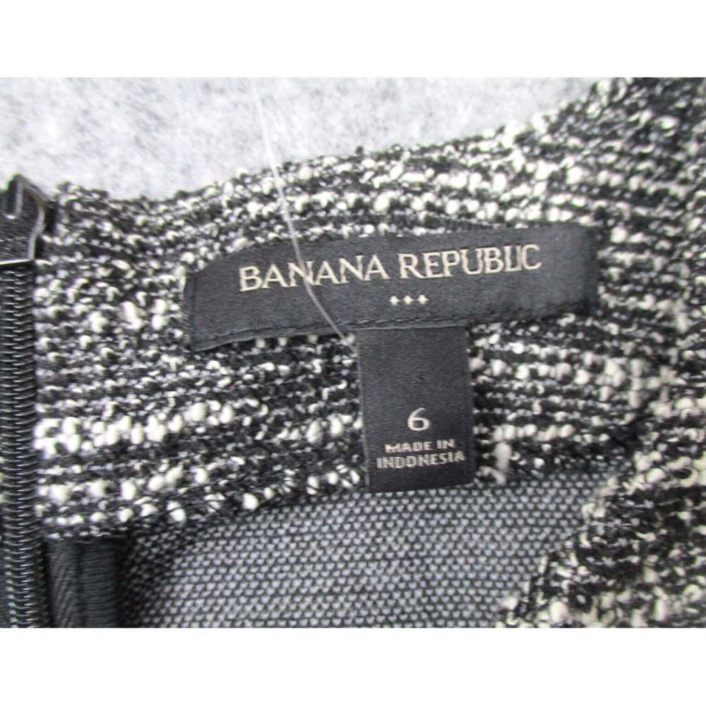 Banana Republic Black Tweed Ladies Casual Long Dr… - image 3