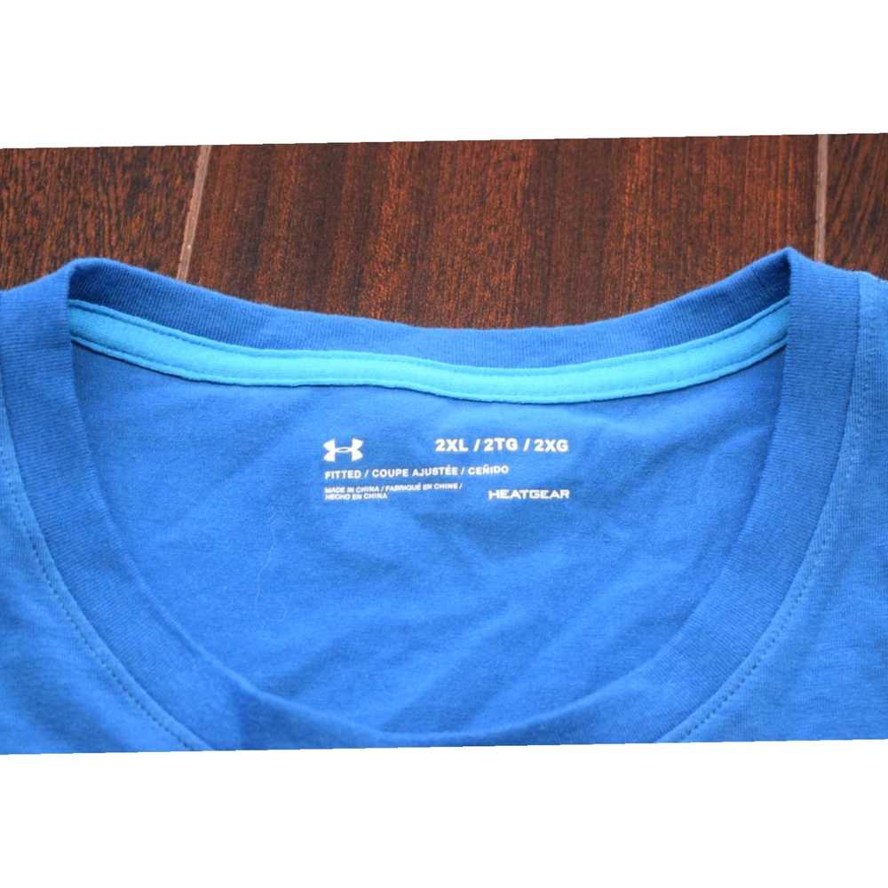 Under Armour Mens Fitted Blue Work Out Athletic G… - image 7