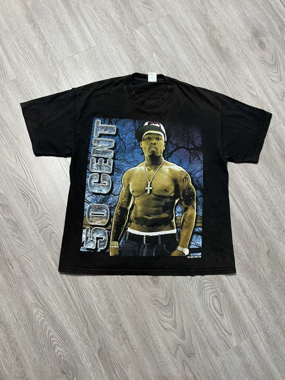 50 Cent × Rap Tees × Vintage Vintage 2003 50 Cent… - image 1