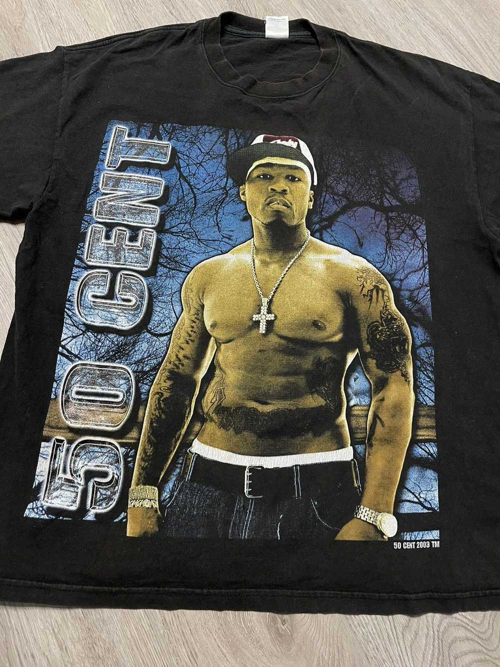 50 Cent × Rap Tees × Vintage Vintage 2003 50 Cent… - image 2