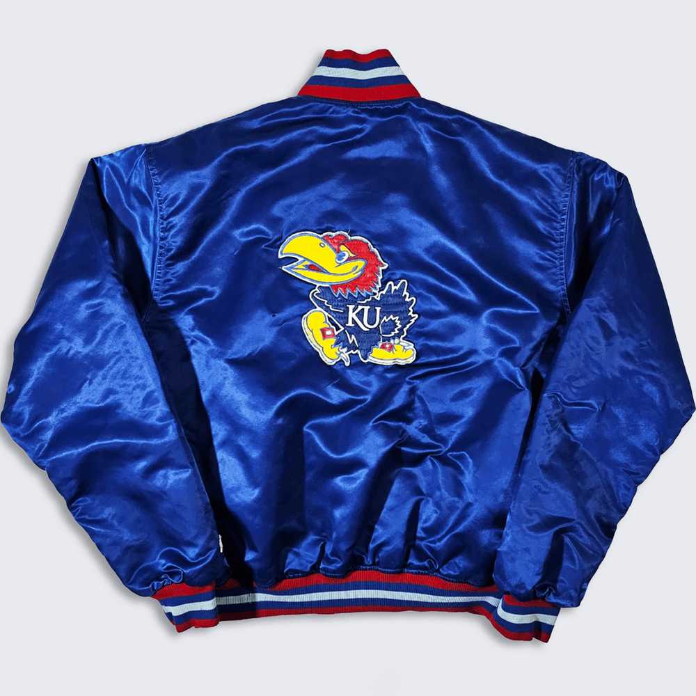 Made In Usa × Starter × Vintage Kansas Jayhawks V… - image 2