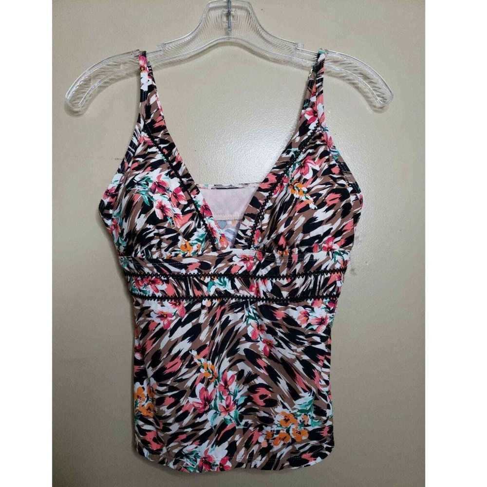 Vintage New Time and Tru Tankini Triangle Women S… - image 1