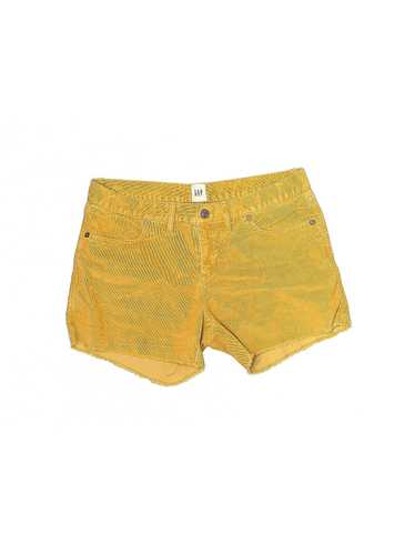 Gap Women Yellow Denim Shorts 10