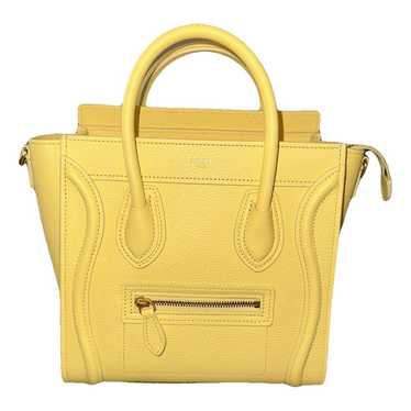 Celine Nano Luggage leather handbag