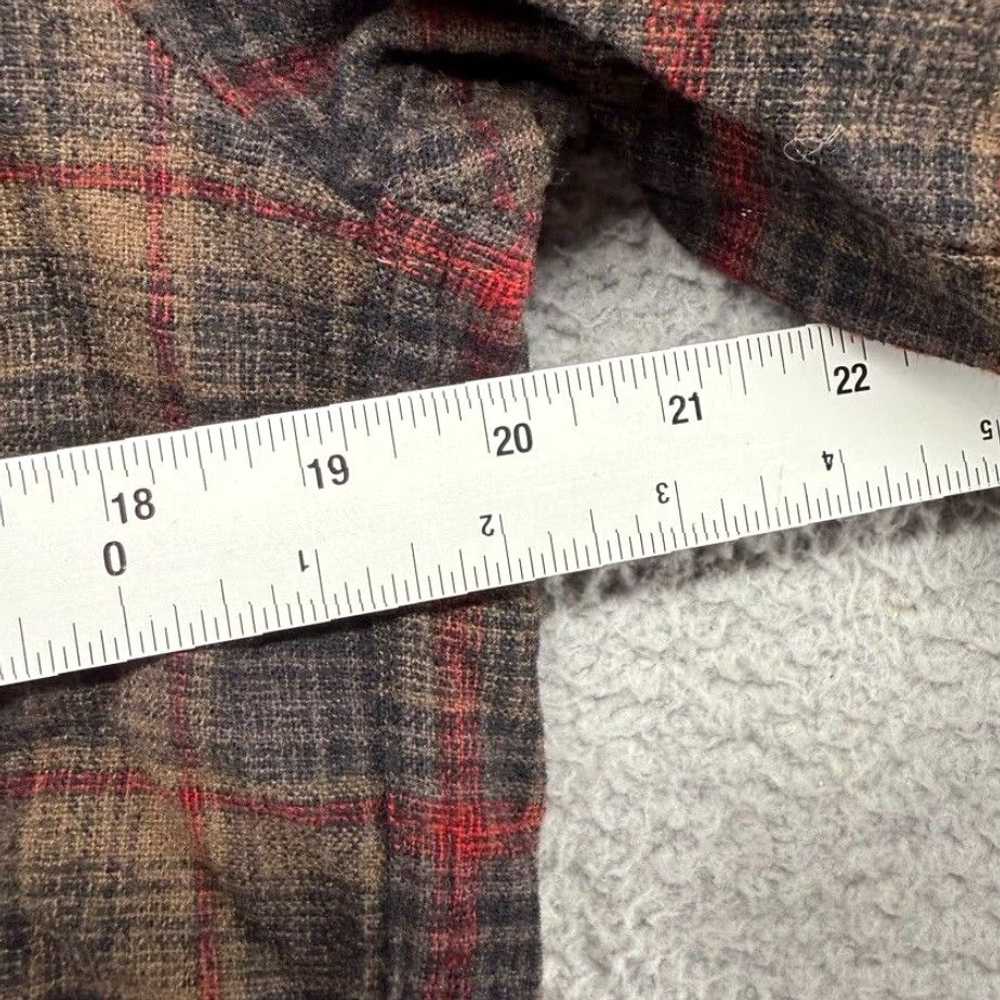 Pendleton Authentic Brown Red Tartan Plaid Mens S… - image 3