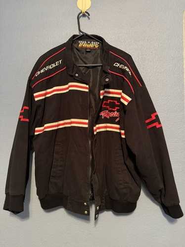 ヴィンテージ品‼️ Chevrolet Racing ジャケット 黒/赤 Vintage Essex Chevrolet Racing Jacket - Black – The Igala NYC