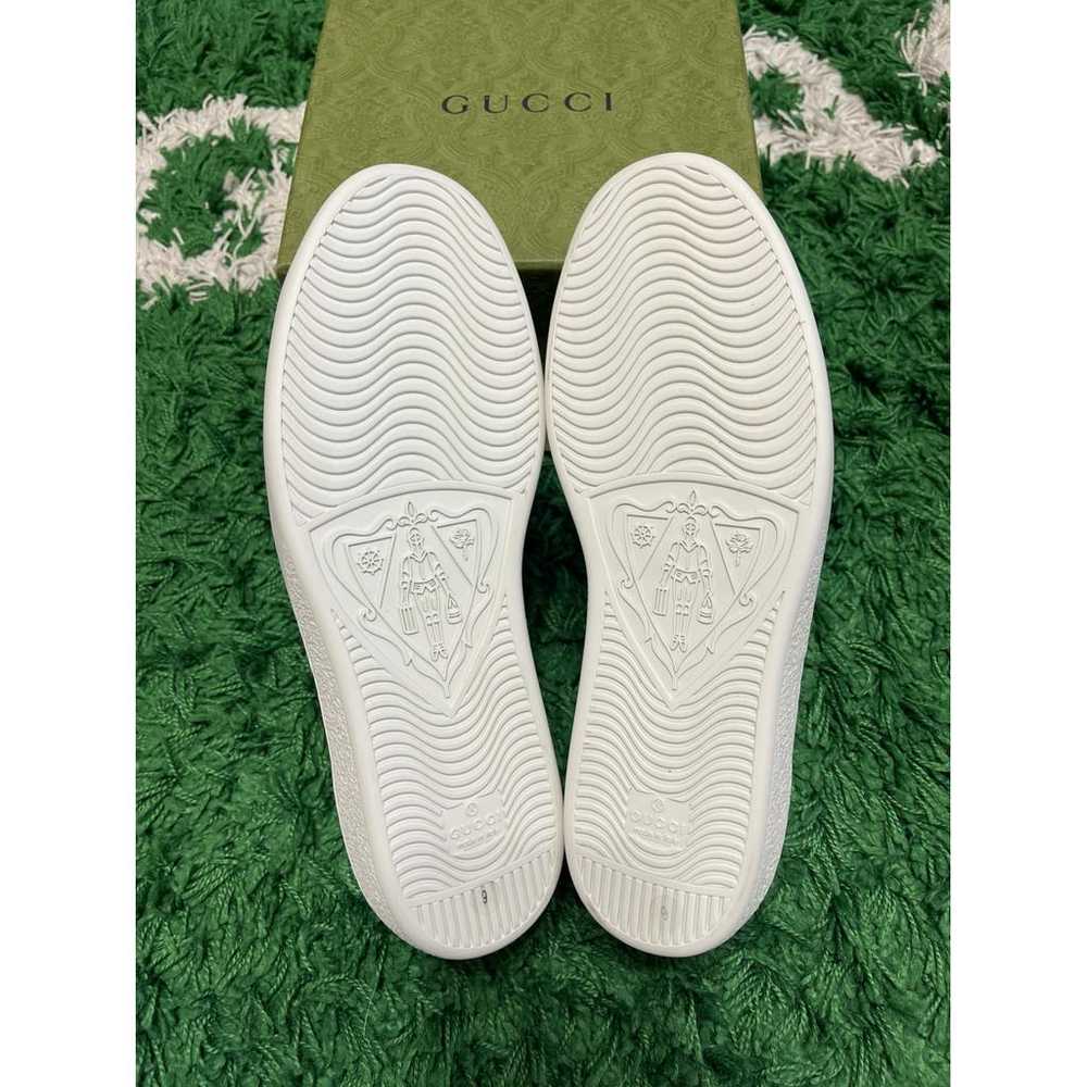 Gucci Ace leather low trainers - image 6