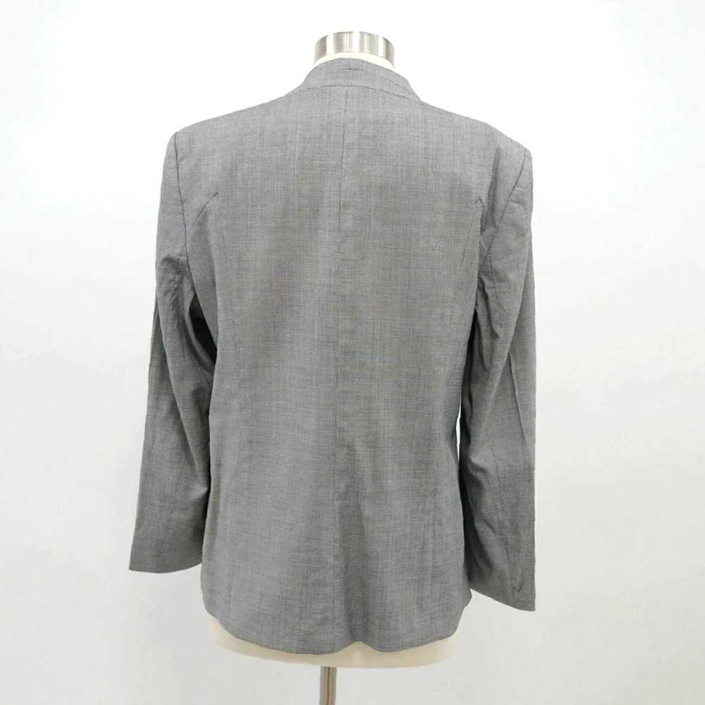 Vintage Gray One Button Career Blazer Jacket for … - image 7