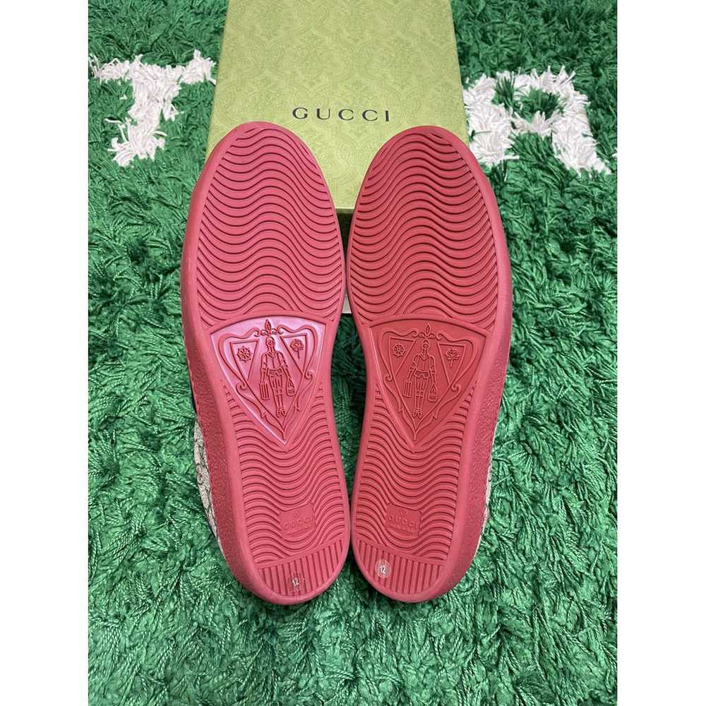 Gucci Ace leather low trainers - image 7