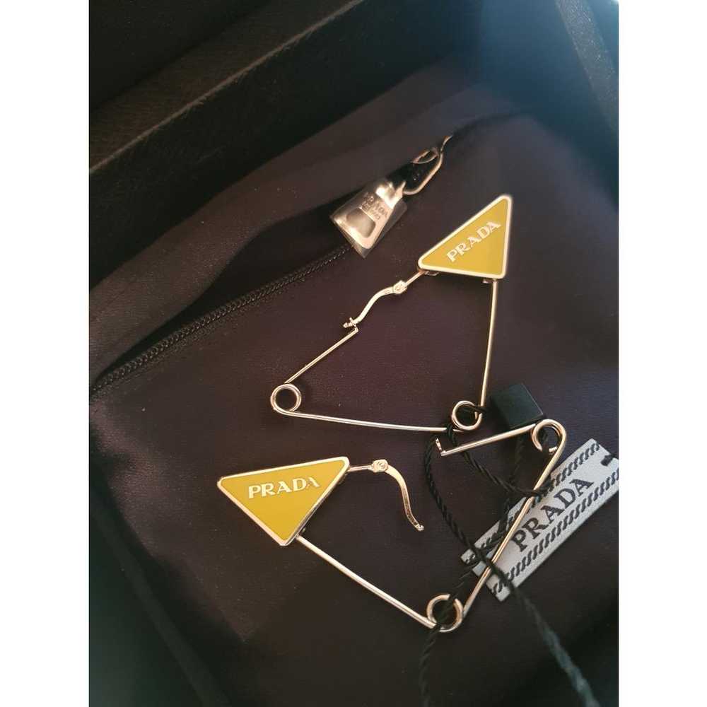 Prada Triangolo earrings - image 2