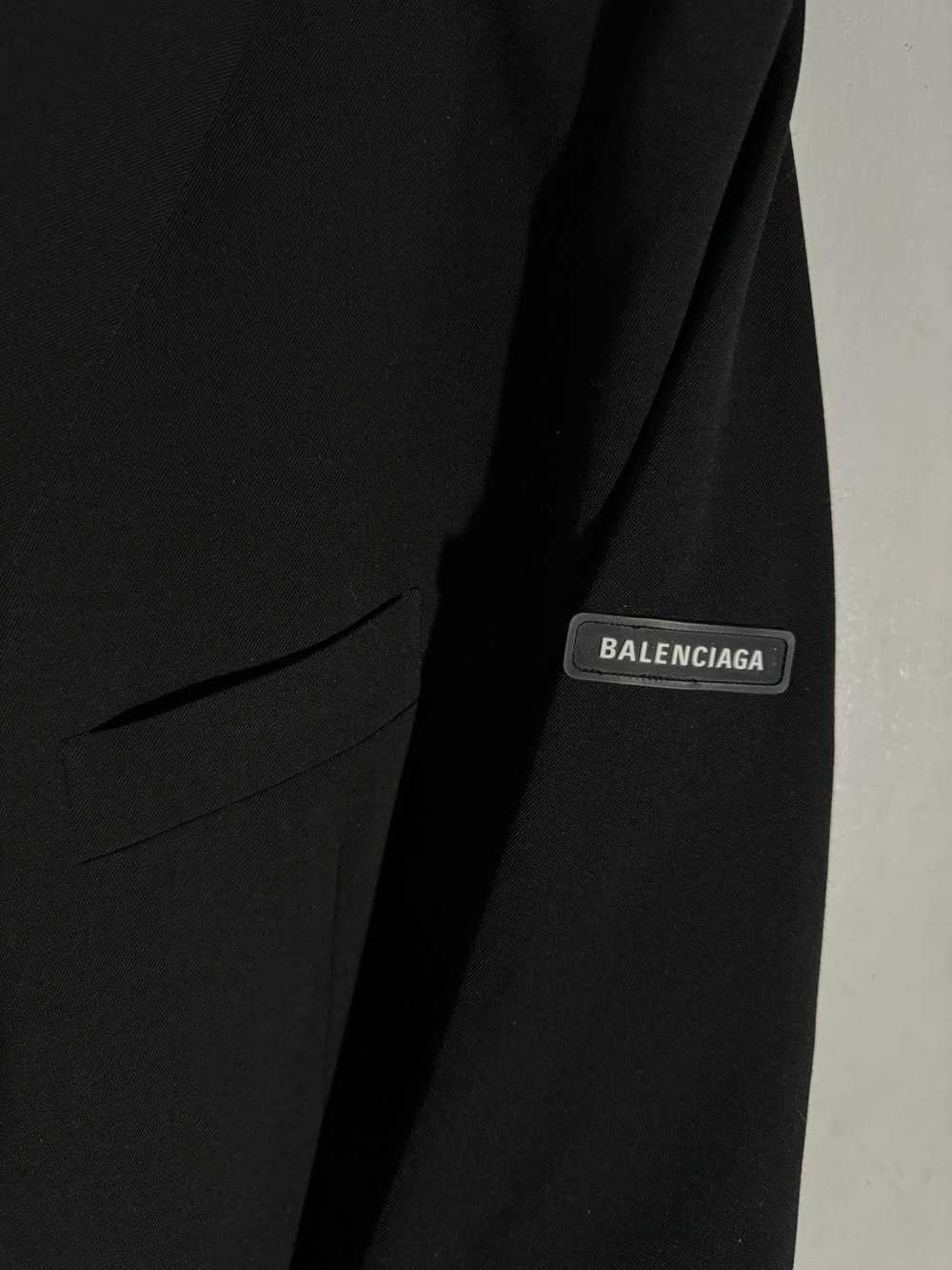 Balenciaga Balenciaga Tailored Long Patch Coat - image 3