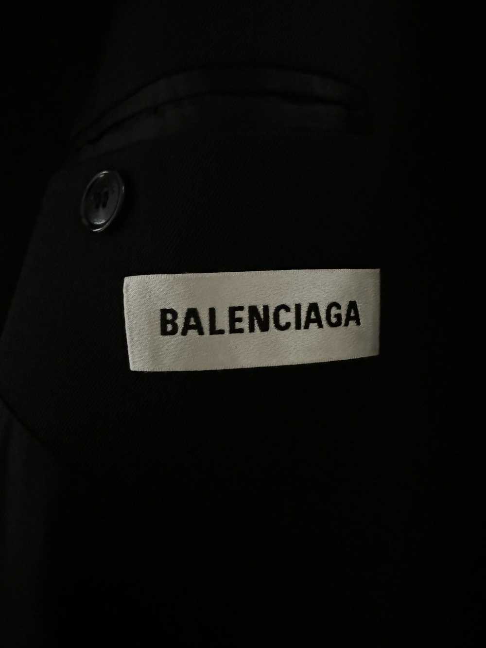 Balenciaga Balenciaga Tailored Long Patch Coat - image 5