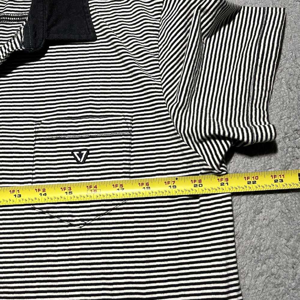 Vissla Mens XL Short Sleeve Striped Surf Beach Ca… - image 6