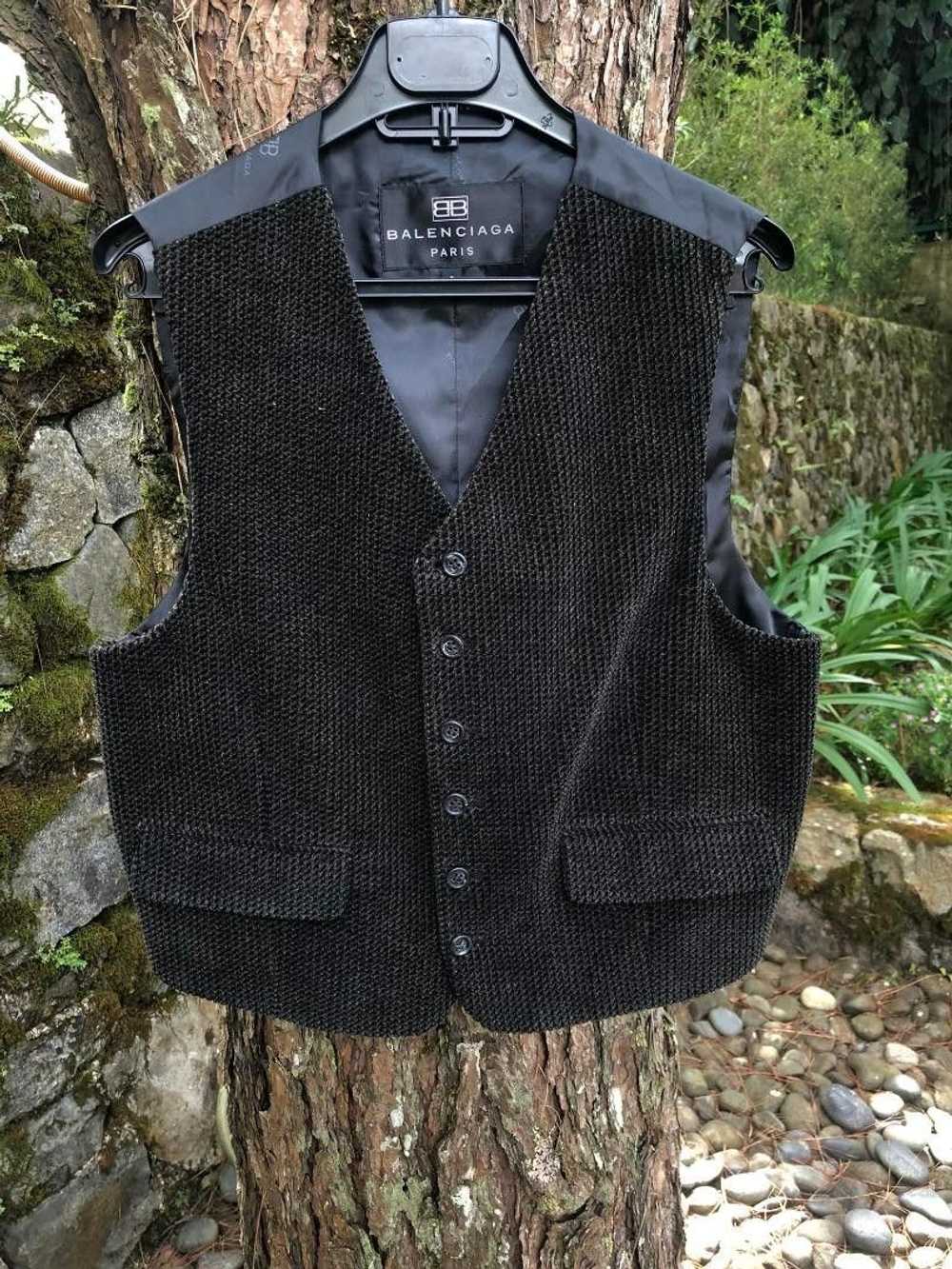 Balenciaga × Vintage Corduroy Vest Jacket - image 1