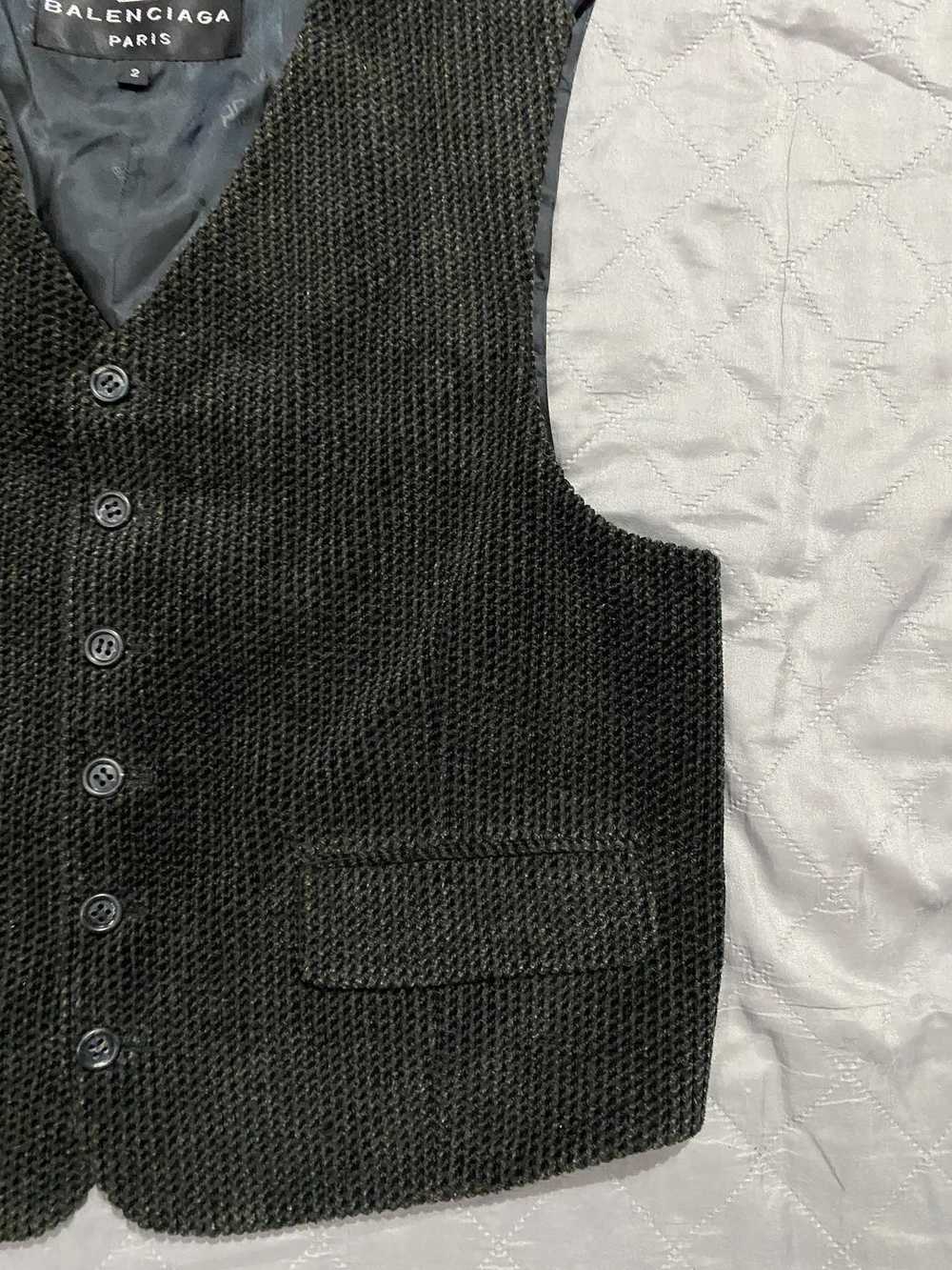 Balenciaga × Vintage Corduroy Vest Jacket - image 8