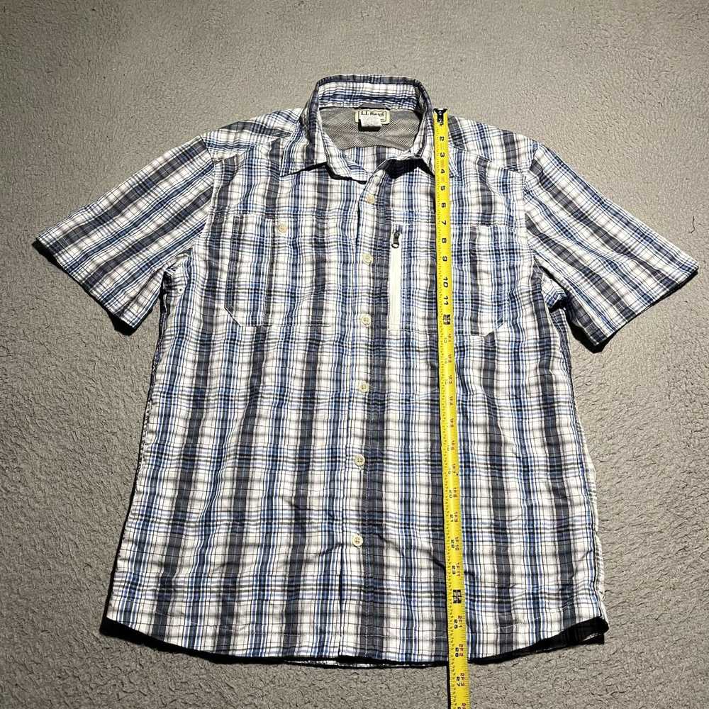 Vintage Mens Small Classic Plaid Utility Shirt wi… - image 2