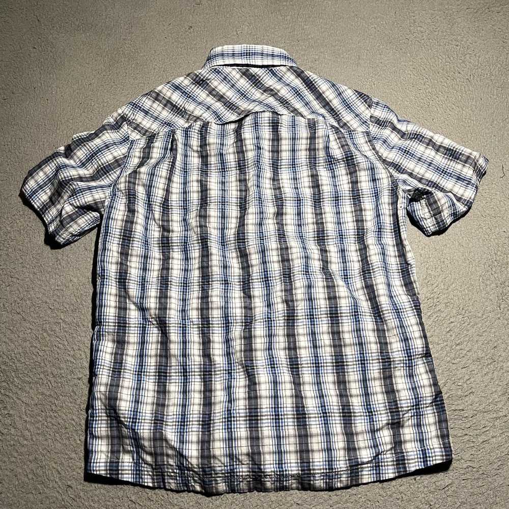 Vintage Mens Small Classic Plaid Utility Shirt wi… - image 7