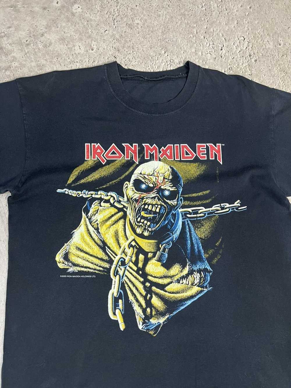 Band Tees × Iron Maiden × Vintage 00s Iron Maiden… - image 5