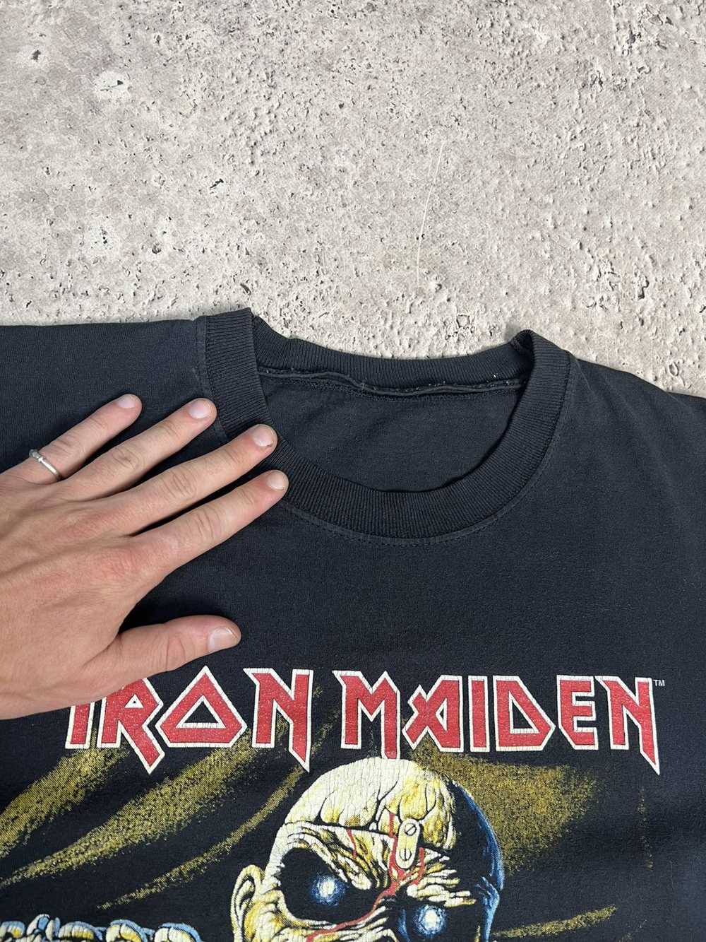 Band Tees × Iron Maiden × Vintage 00s Iron Maiden… - image 8