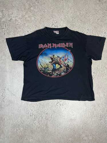 Vintage 1999 Iron Maiden double sided Eddie’s onslaught tour good shirt mens L