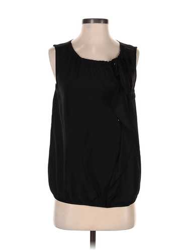 Ann Taylor LOFT Women Black Sleeveless Blouse S