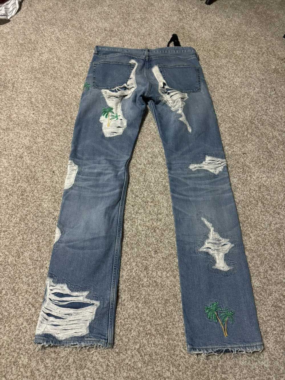 Vlone Vlone Palm Tree Runway Denim size L - image 10