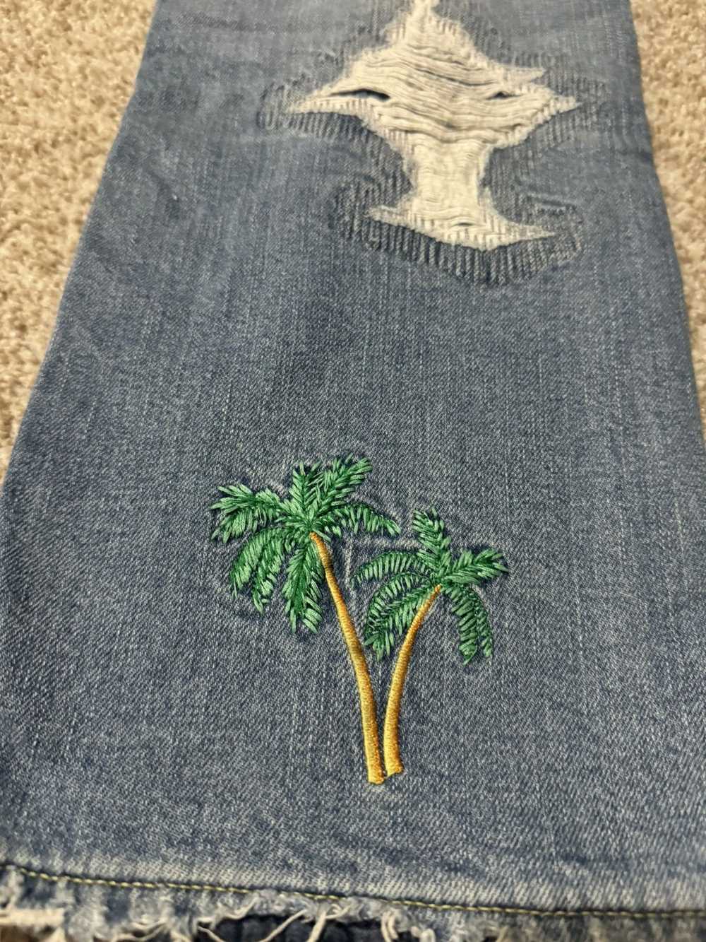 Vlone Vlone Palm Tree Runway Denim size L - image 8