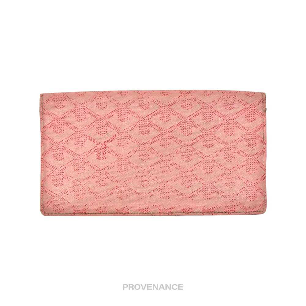 Goyard 🔴 Goyard Richelieu Long Wallet - Pink Goy… - image 2