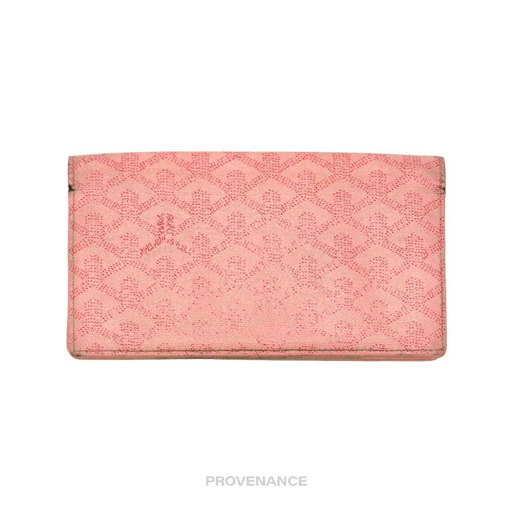 Goyard 🔴 Goyard Richelieu Long Wallet - Pink Goy… - image 3