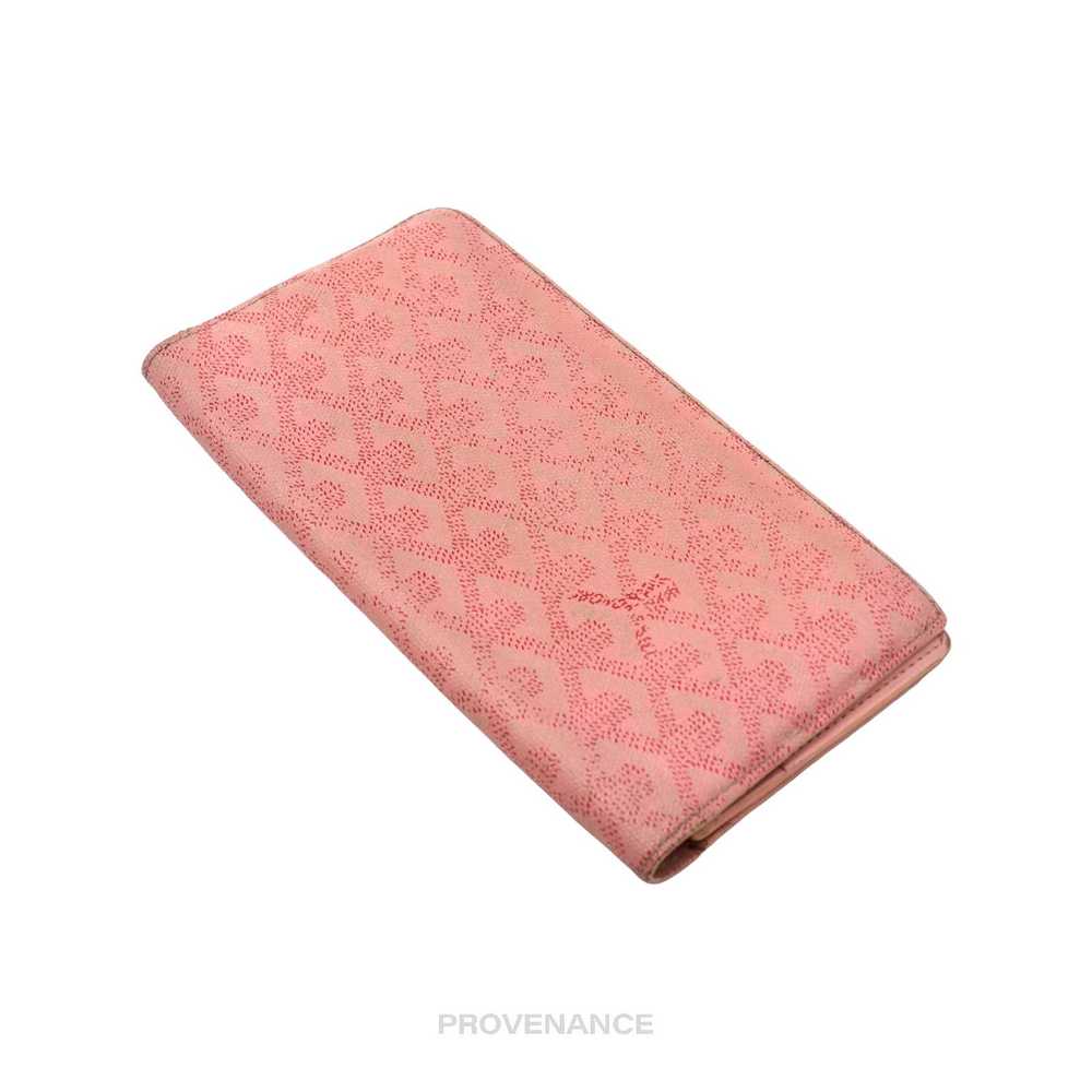 Goyard 🔴 Goyard Richelieu Long Wallet - Pink Goy… - image 4