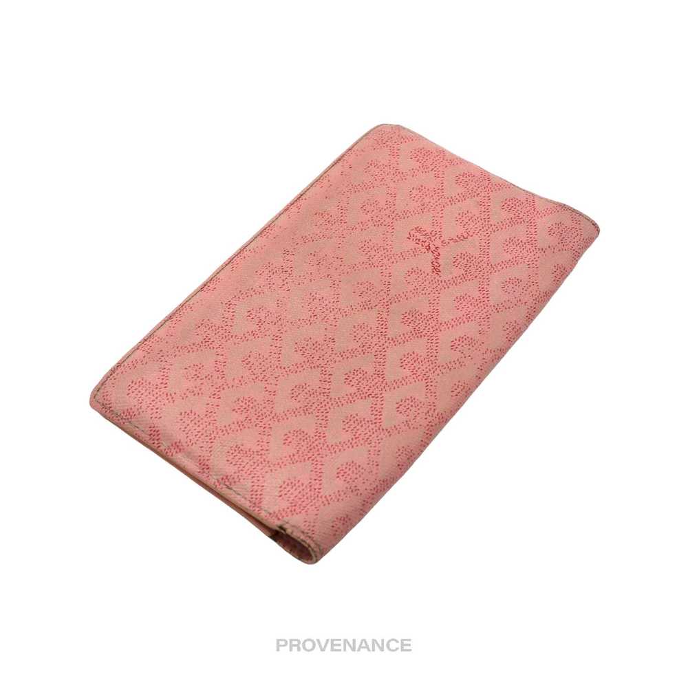 Goyard 🔴 Goyard Richelieu Long Wallet - Pink Goy… - image 5