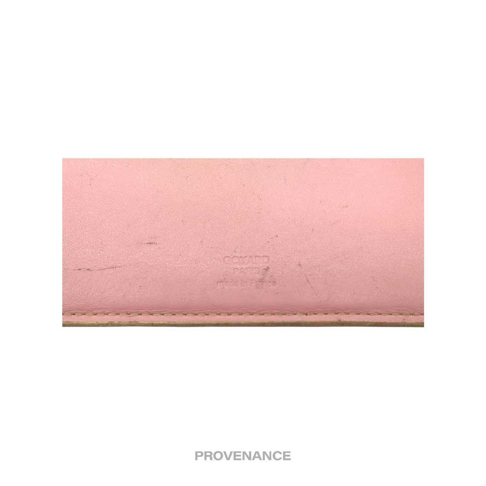 Goyard 🔴 Goyard Richelieu Long Wallet - Pink Goy… - image 9