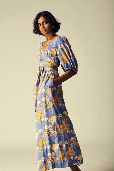 Ysl Silk Alfresco Dress